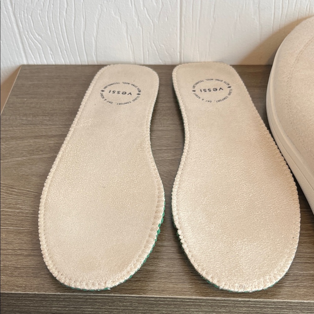 Vessi Sunday Beige Slip-On Slippers 9 - Picture 5 of 9